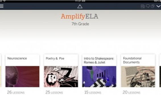 新闻集团旗下Amplify发布数字课程 推学习平板